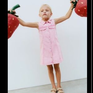 🩷 SNAPS DENIM DRESS